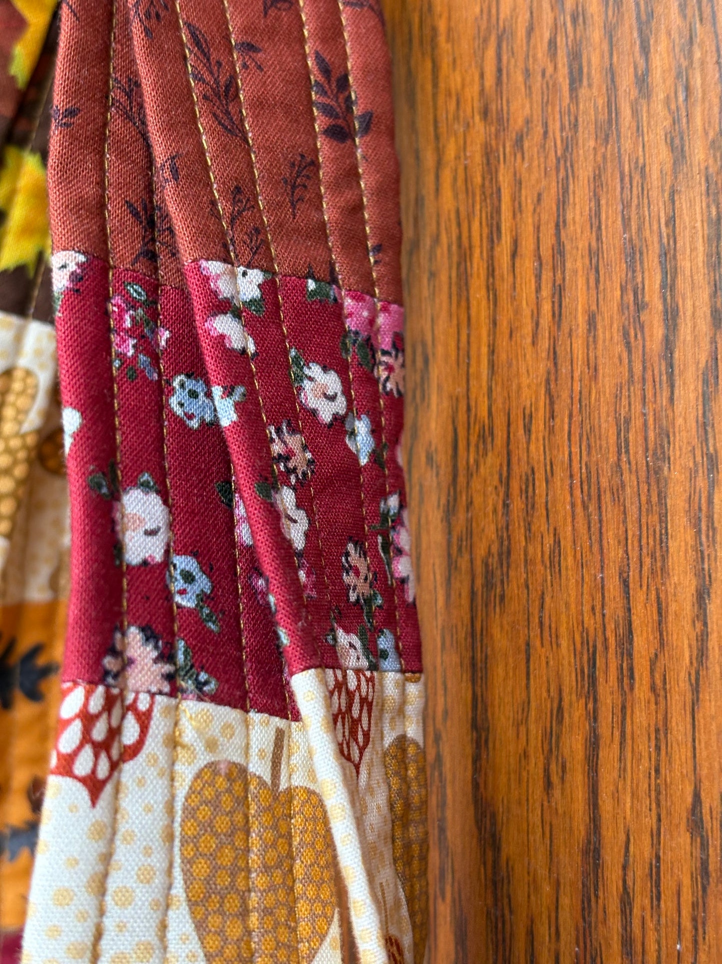 The Shoulder Bag in Fall Foliage & Florals