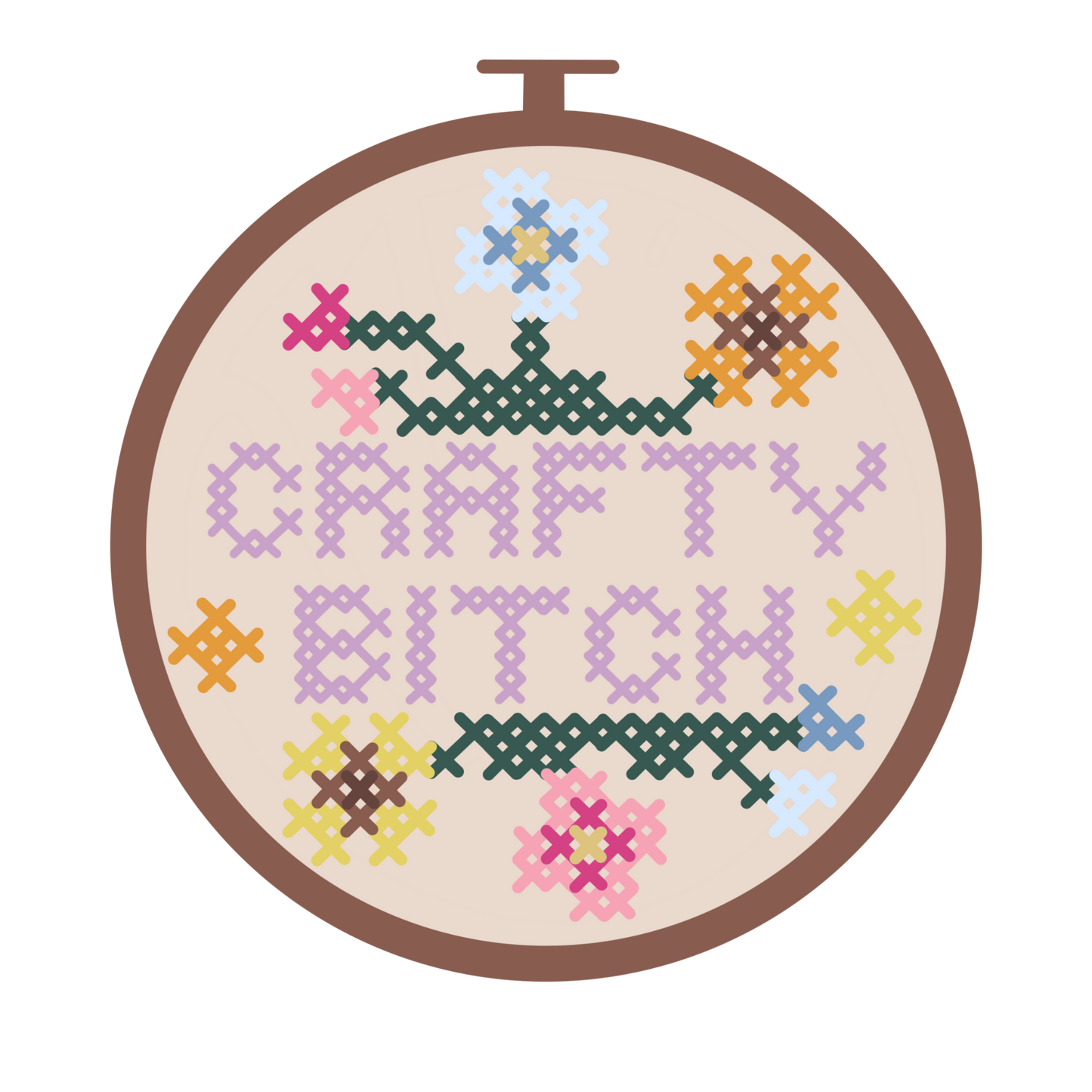 Laptop Sticker - Crafty B*tch
