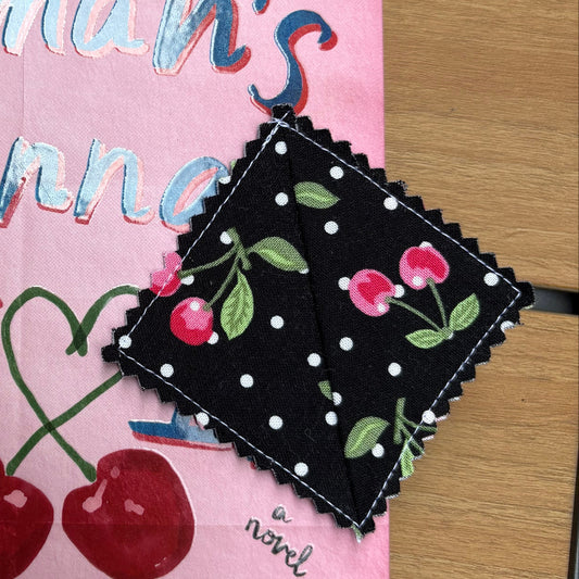 Fabric Bookmark - Corner