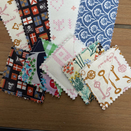 Fabric Bookmark - Corner