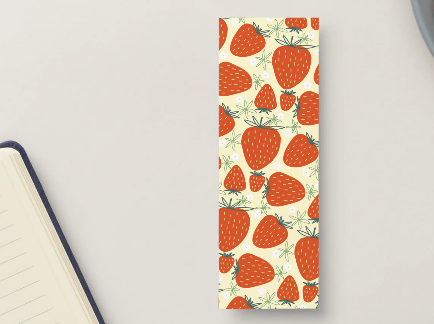 Strawberry Garden Bookmark
