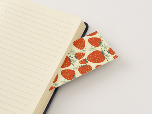 Strawberry Garden Bookmark