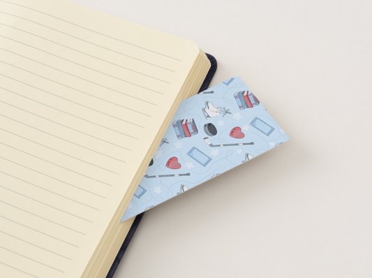 Hockey Romance Bookmark