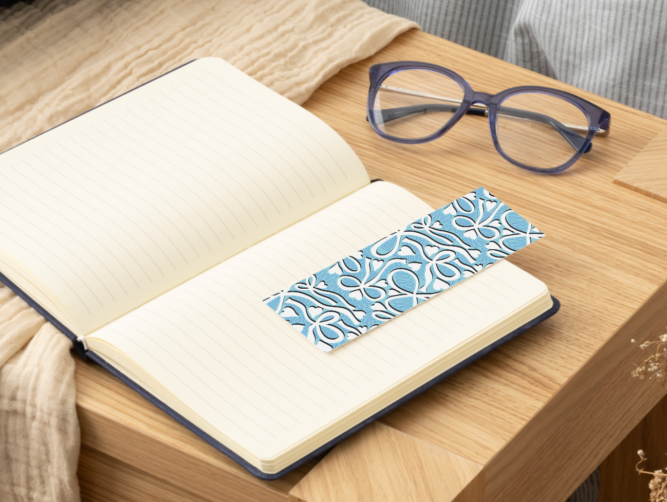 Reading Rain Bow Bookmark