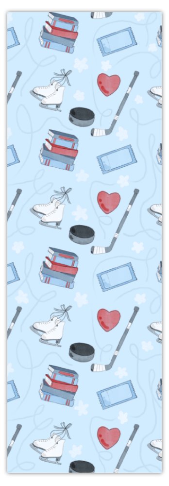 Hockey Romance Bookmark